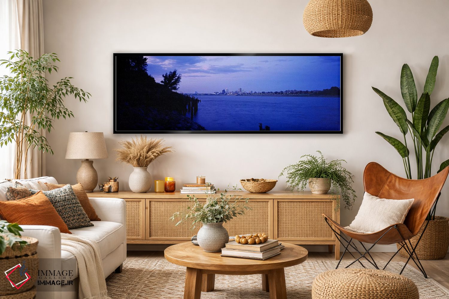 تابلو دکوراتیو Mississippi River, Memphis, Shelby County, Tennessee, U… اثر پانورامیک ایمجز - D4B