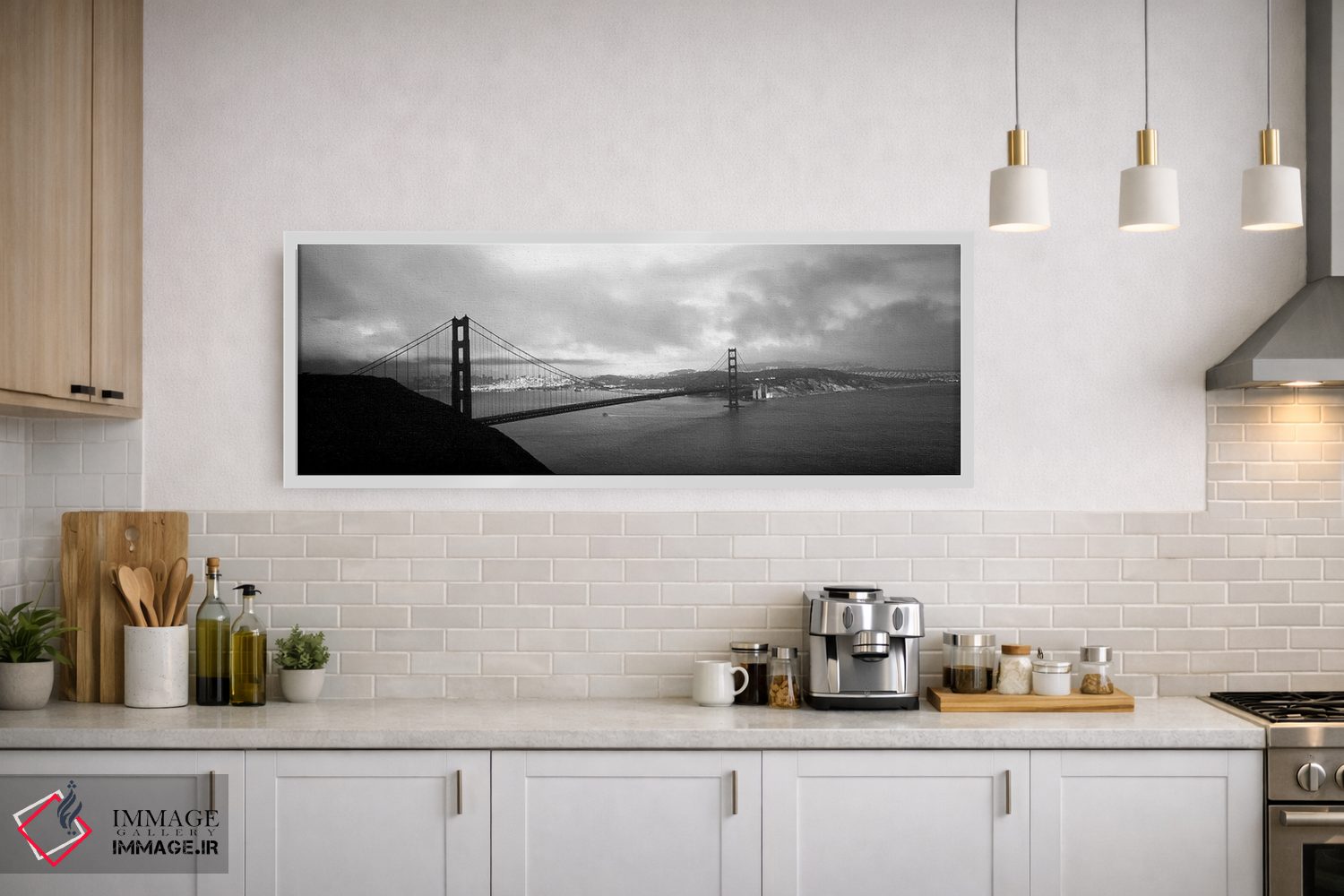 تابلو دکوراتیو Golden Gate Bridge, San Francisco, California, USA,نمای… اثر پانورامیک ایمجز - D1W