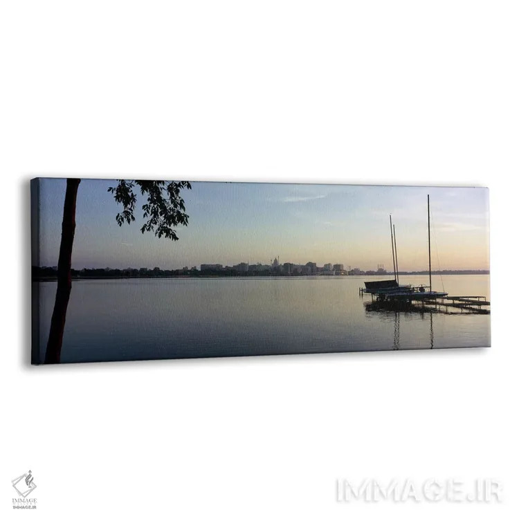 تابلو دکوراتیو Lake Monona, Madison, Dane County, Wisconsin, USA,ساختم… اثر پانورامیک ایمجز - نمای پرسپکتیو محصول