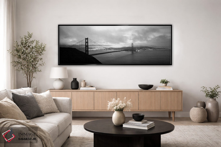 تابلو دکوراتیو Golden Gate Bridge, San Francisco, California, USA,نمای… اثر پانورامیک ایمجز - D3B