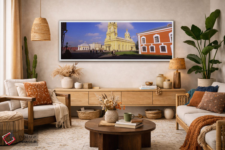 تابلو دکوراتیو Peter & Paul Fortress, St. Petersburg, Russia,نمای پایی… اثر پانورامیک ایمجز - D2W