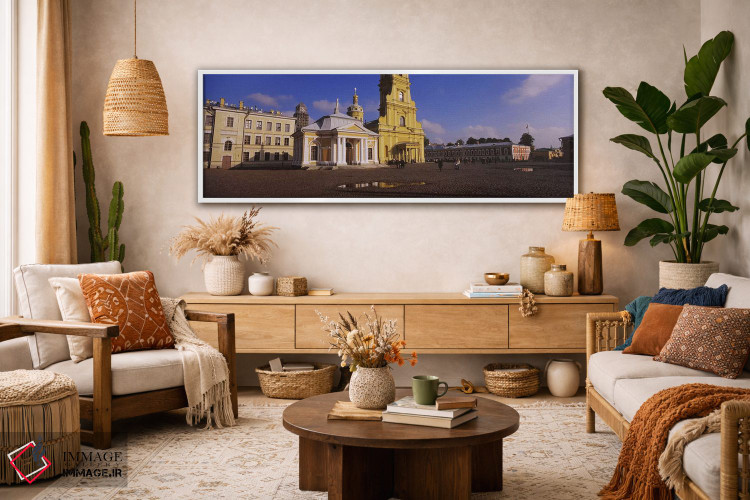تابلو دکوراتیو Peter & Paul Fortress, St. Petersburg, Russia,نمای بیرو… اثر پانورامیک ایمجز - D3W