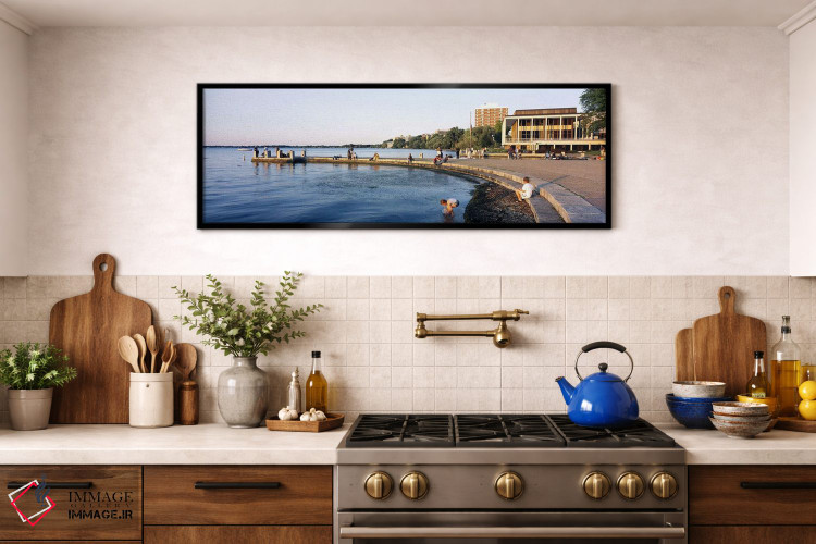 تابلو دکوراتیو Lake Mendota, University of Wisconsin, Memorial Union… اثر پانورامیک ایمجز - D1B