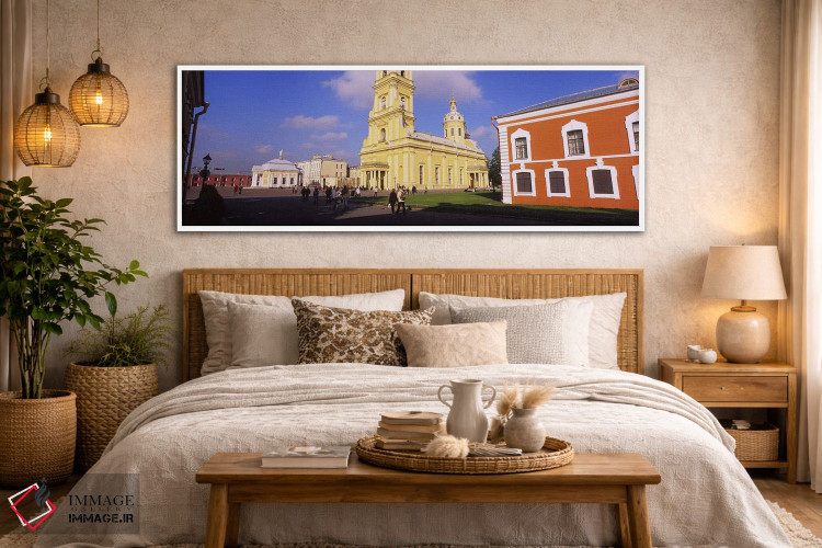 تابلو دکوراتیو Peter & Paul Fortress, St. Petersburg, Russia,نمای پایی… اثر پانورامیک ایمجز - D5W