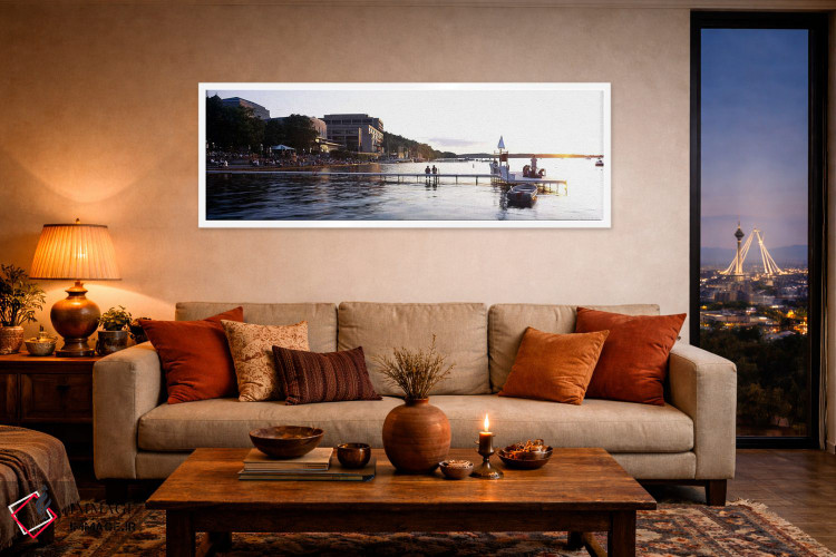 تابلو دکوراتیو Lake Mendota, University of Wisconsin, Memorial Union… اثر پانورامیک ایمجز - D4W