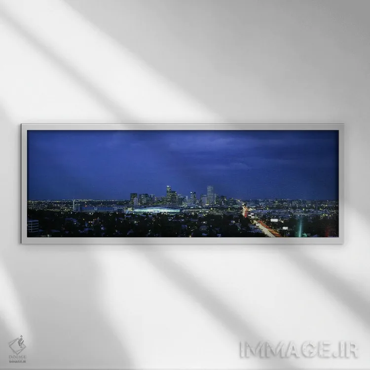 تابلو دکوراتیو Denver, Colorado, USA #2,نمای بالا از شهر، دنور، کلرادو… اثر پانورامیک ایمجز - نمای قابدار سفید