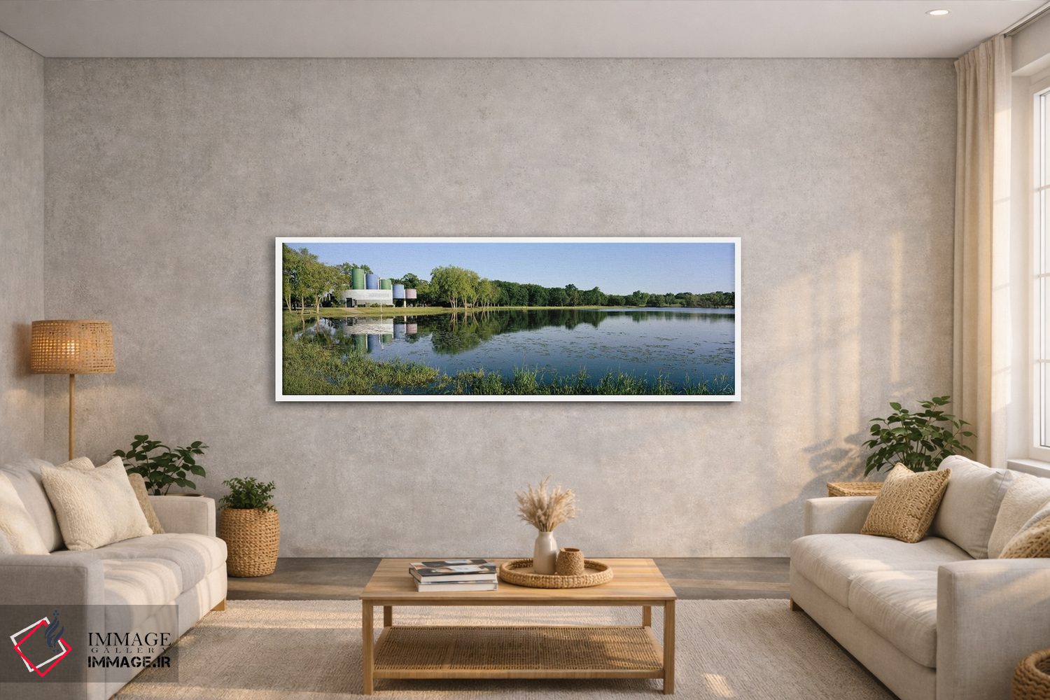 تابلو دکوراتیو Warner Park, Madison, Dane County, Wisconsin, USA,انعکا… اثر پانورامیک ایمجز - D2W