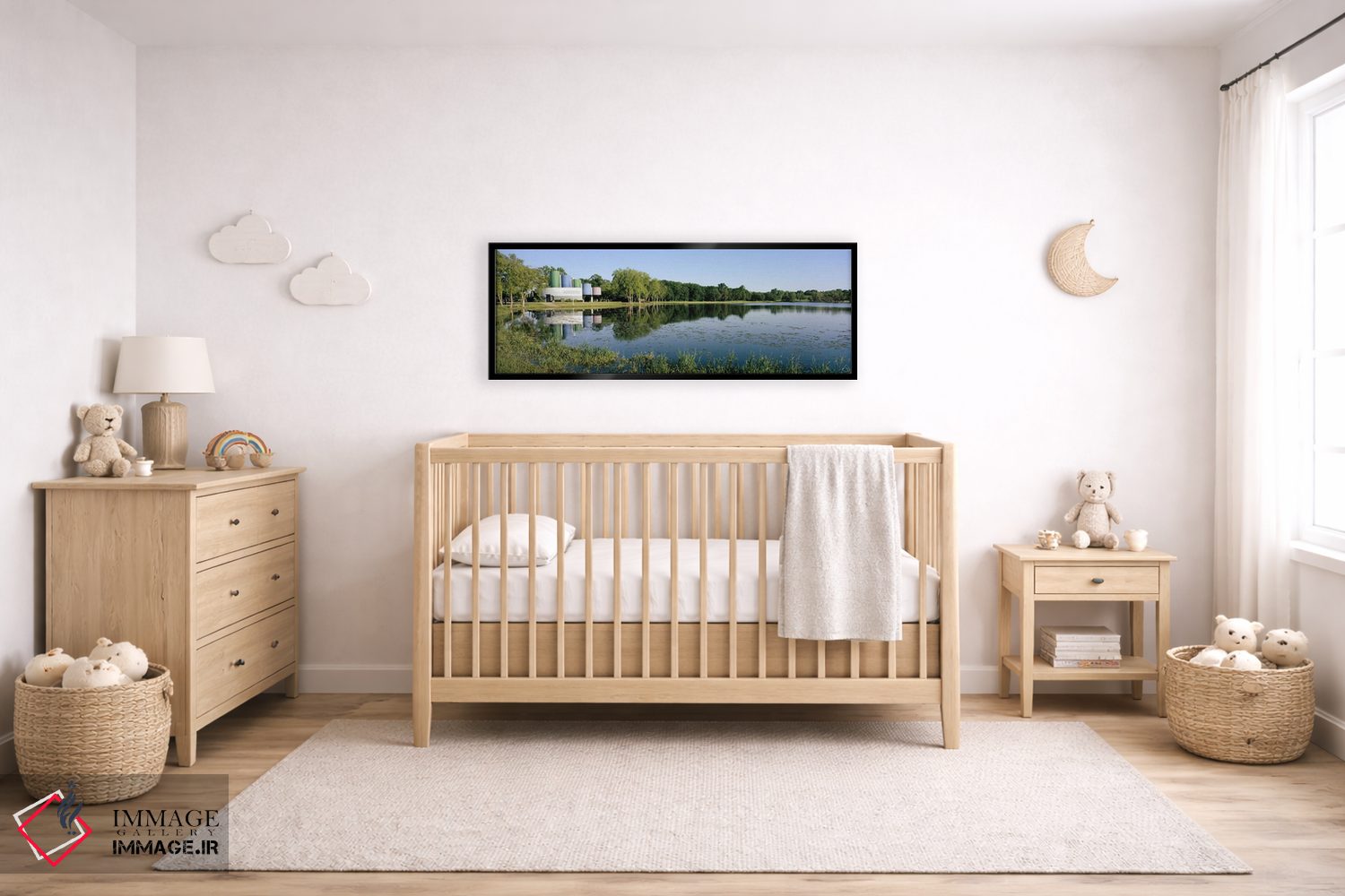 تابلو دکوراتیو Warner Park, Madison, Dane County, Wisconsin, USA,انعکا… اثر پانورامیک ایمجز - D5B