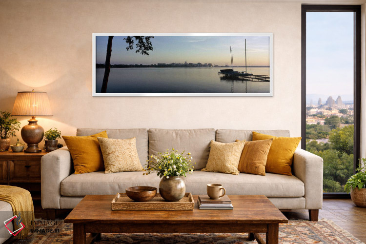 تابلو دکوراتیو Lake Monona, Madison, Dane County, Wisconsin, USA,ساختم… اثر پانورامیک ایمجز - D4W