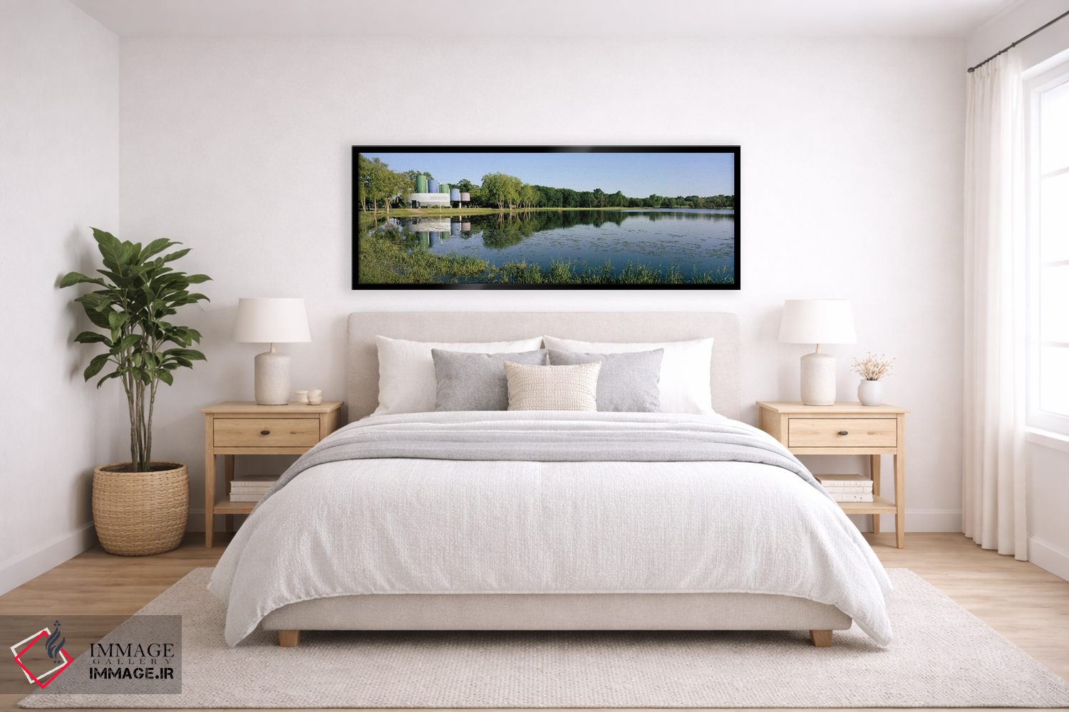 تابلو دکوراتیو Warner Park, Madison, Dane County, Wisconsin, USA,انعکا… اثر پانورامیک ایمجز - D6B