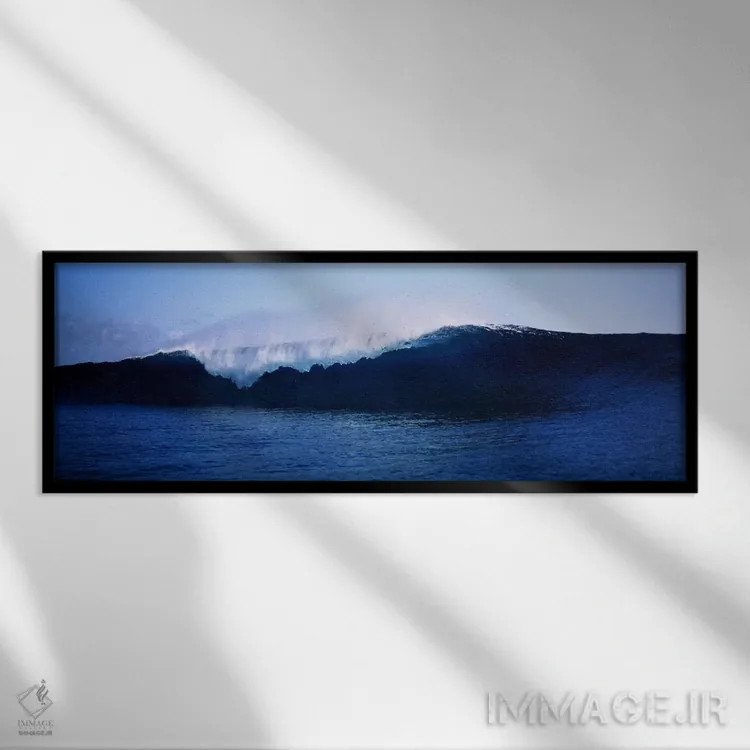 تابلو دکوراتیو Tahiti, Windward Islands, Society Islands, French Polyn… اثر پانورامیک ایمجز - نمای قابدار مشکی