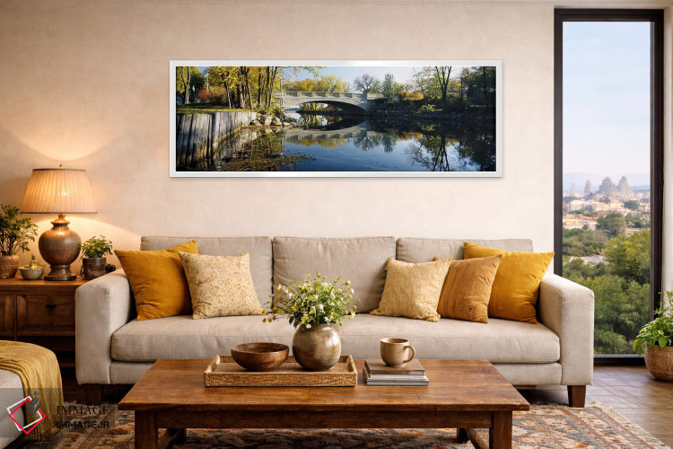 تابلو دکوراتیو Yahara River, Madison, Dane County, Wisconsin, USA,پل ب… اثر پانورامیک ایمجز - D4W