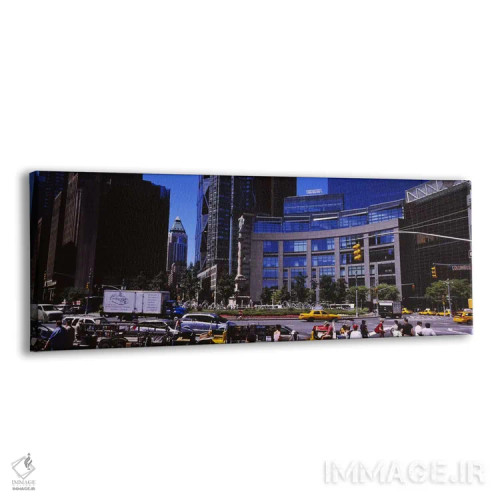 تابلو دکوراتیو Columbus Circle, Manhattan, New York City, New York Sta… اثر پانورامیک ایمجز - نمای پرسپکتیو محصول