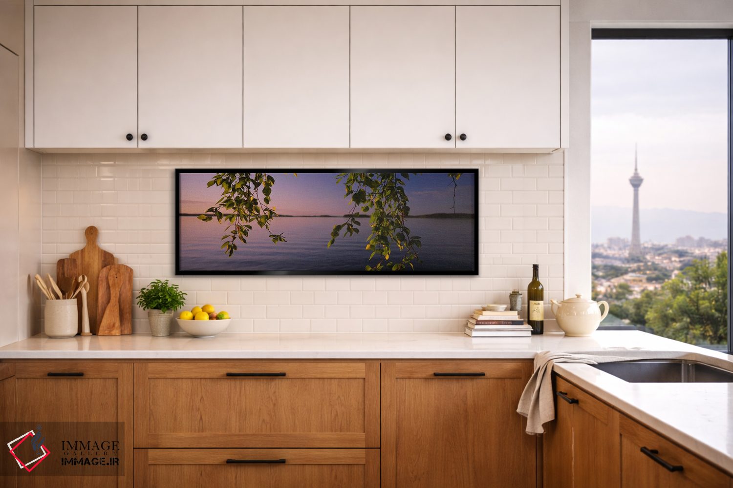 تابلو دکوراتیو South Karelia, Finland,نمای نزدیک از برگ های درخت غان ک… اثر پانورامیک ایمجز - D6B