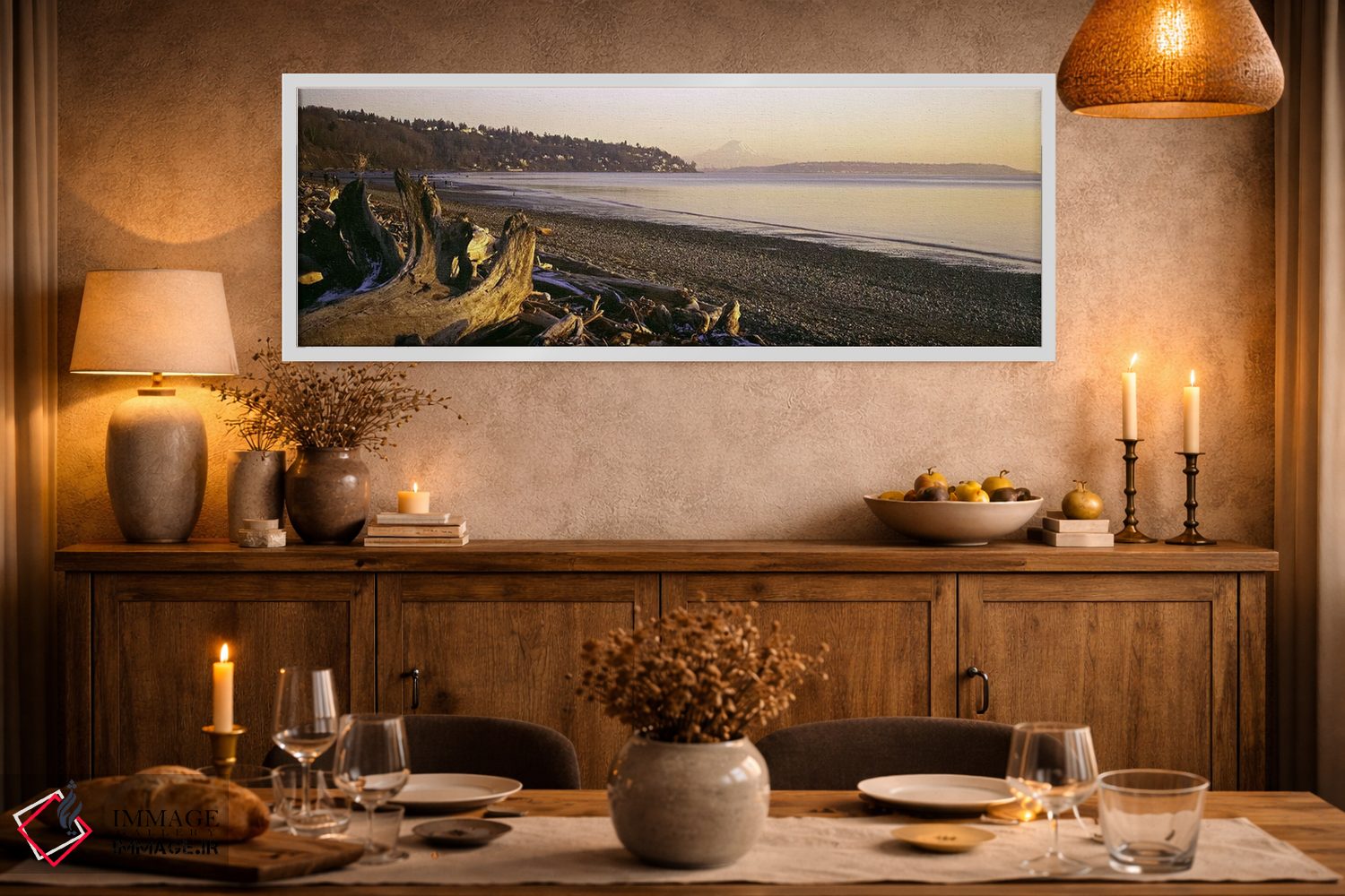 تابلو دکوراتیو Discovery Park, Mt Rainier, Seattle, King County, Washi… اثر پانورامیک ایمجز - D1W