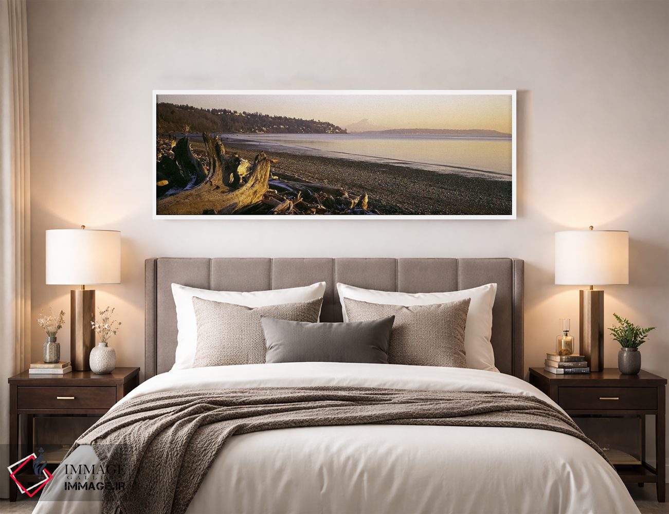 تابلو دکوراتیو Discovery Park, Mt Rainier, Seattle, King County, Washi… اثر پانورامیک ایمجز - D4W