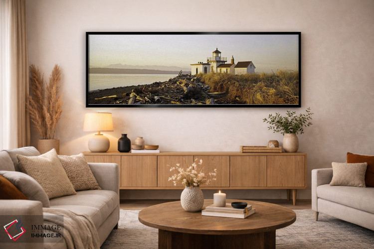 تابلو دکوراتیو West Point Lighthouse, Seattle, King County, Washington… اثر پانورامیک ایمجز - D5B