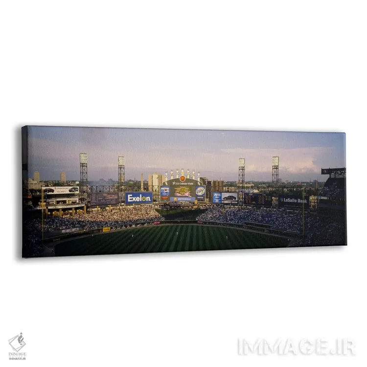 تابلو دکوراتیو U.S. Cellular Field, Chicago, Illinois, USA,نمای بالا ا… اثر پانورامیک ایمجز - نمای پرسپکتیو محصول