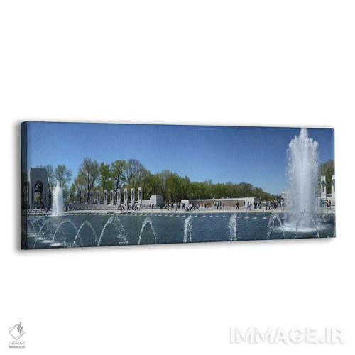 تابلو دکوراتیو National World War II Memorial, Washington DC, USA,فوار… اثر پانورامیک ایمجز - نمای پرسپکتیو محصول