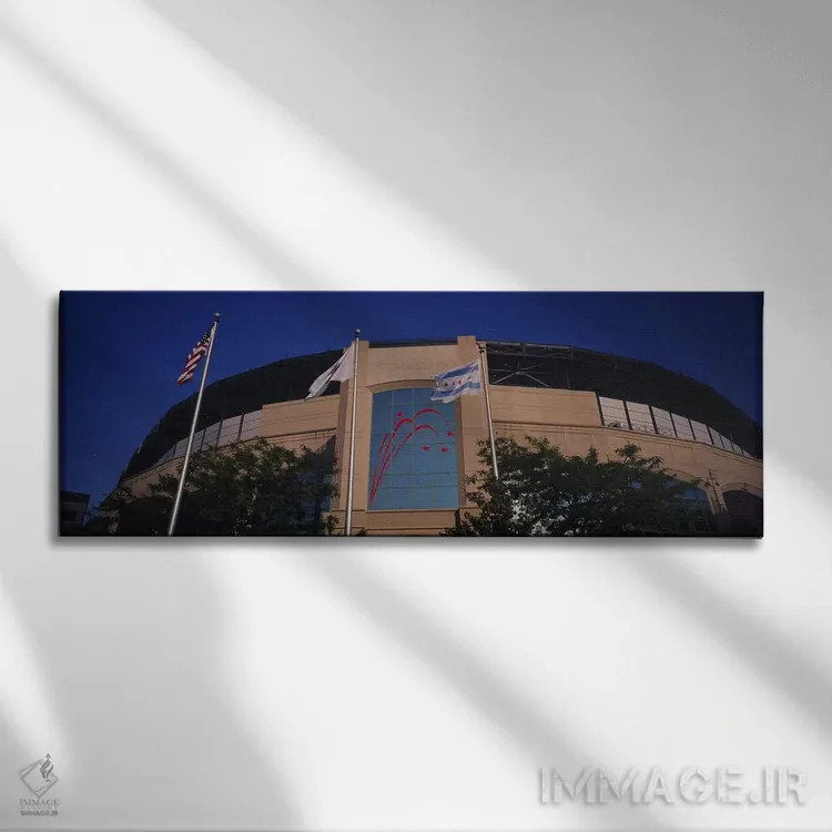 تابلو دکوراتیو U.S. Cellular Field, Chicago White Sox, Chicago, Illino… اثر پانورامیک ایمجز - نمای روبهرو روی دیوار