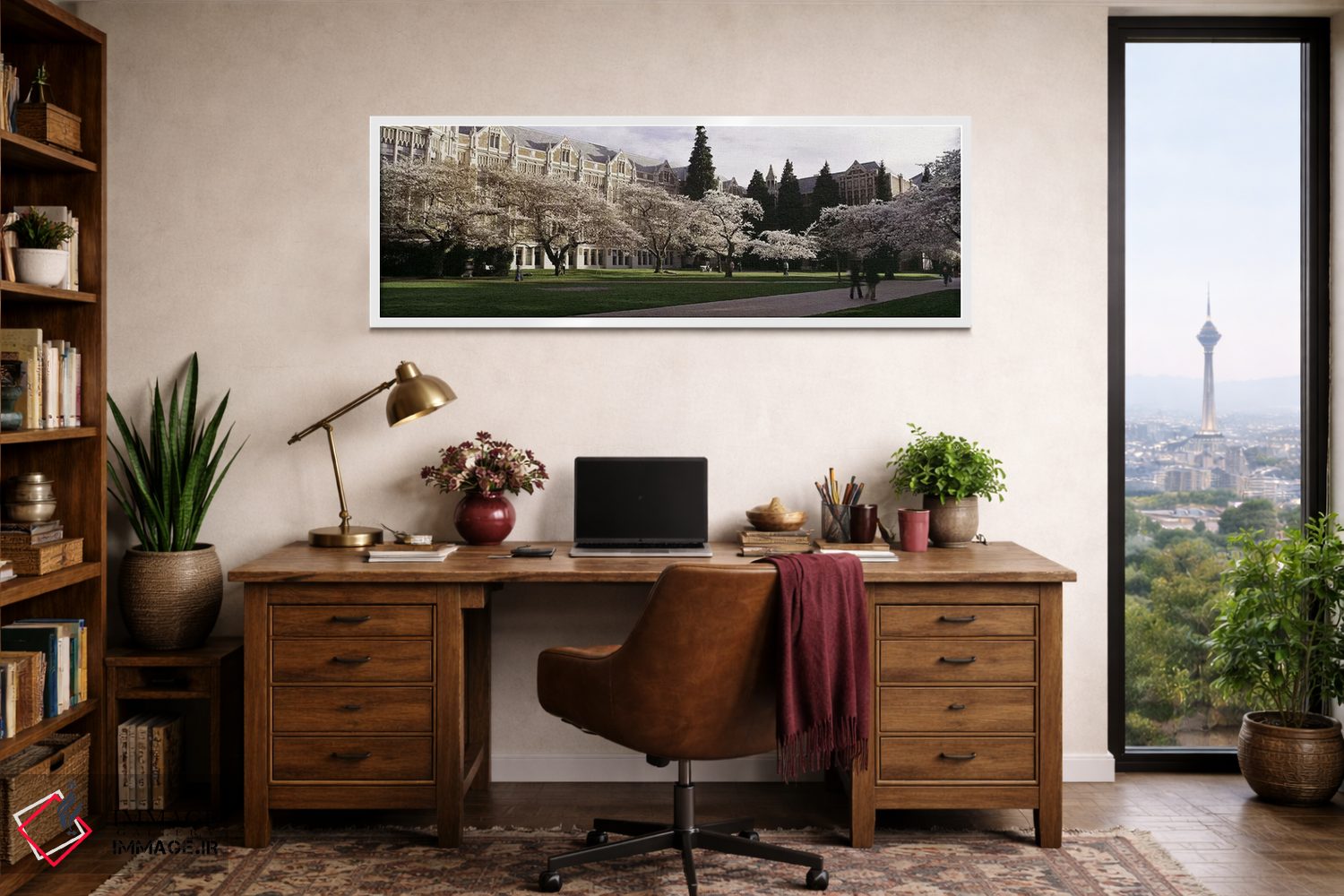 تابلو دکوراتیو University of Washington, Seattle, King County, Washing… اثر پانورامیک ایمجز - D1W