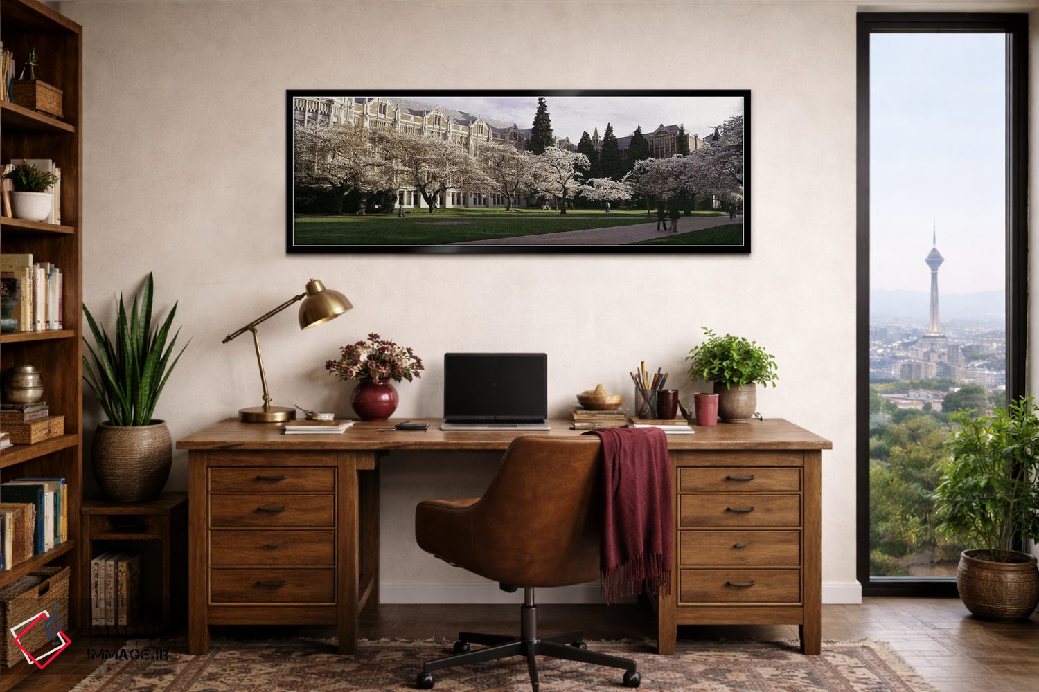 تابلو دکوراتیو University of Washington, Seattle, King County, Washing… اثر پانورامیک ایمجز - D2B