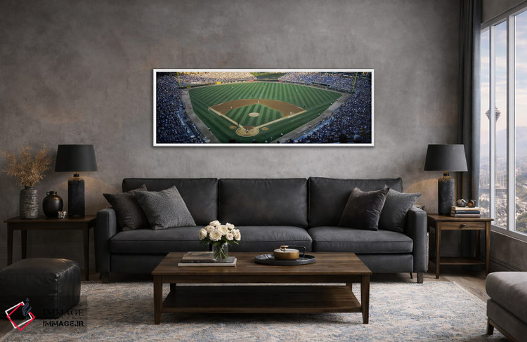 تابلو دکوراتیو Chicago White Sox, Chicago, Illinois, USA,نمای بالا از… اثر پانورامیک ایمجز - D3W
