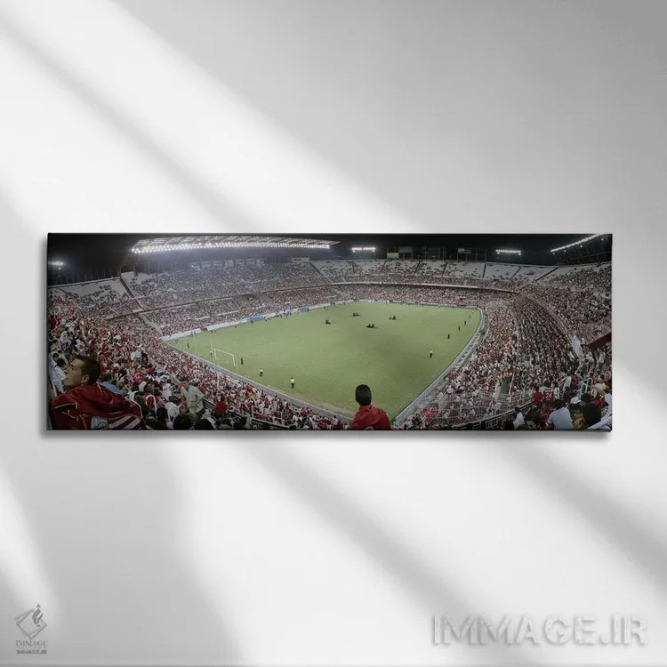 تابلو دکوراتیو Sevilla FC, Estadio Ramon Sanchez Pizjuan, Seville, Sev… اثر پانورامیک ایمجز - نمای روبهرو روی دیوار