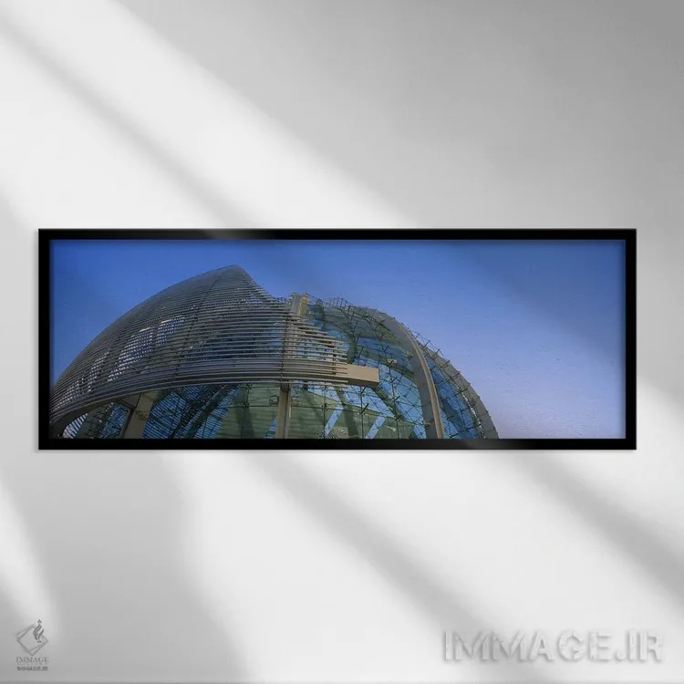 تابلو دکوراتیو Downtown San Jose, San Jose, Silicon Valley, Santa Clar… اثر پانورامیک ایمجز - نمای قابدار مشکی