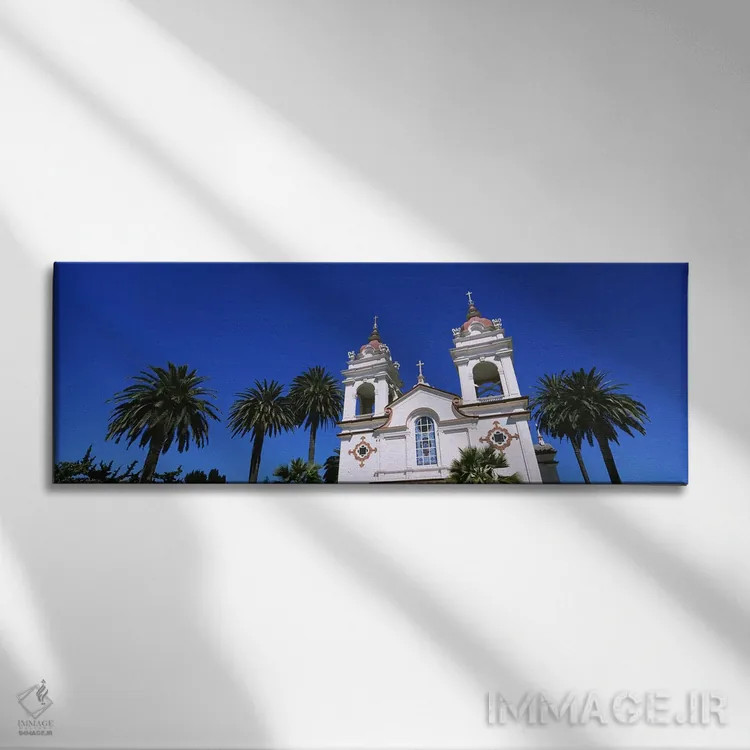 تابلو دکوراتیو Portuguese Cathedral, San Jose, Silicon Valley, Santa C… اثر پانورامیک ایمجز - نمای روبهرو روی دیوار