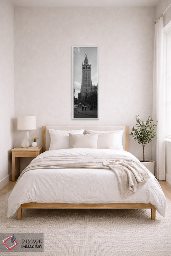 تابلو دکوراتیو La Giralda, Seville Cathedral, Seville, Seville Provinc… اثر پانورامیک ایمجز - D3W