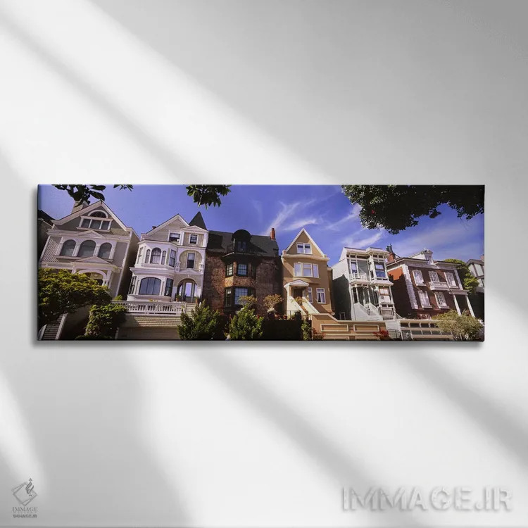 تابلو دکوراتیو Presidio Heights, San Francisco, California, USA,نمای پ… اثر پانورامیک ایمجز - نمای روبهرو روی دیوار