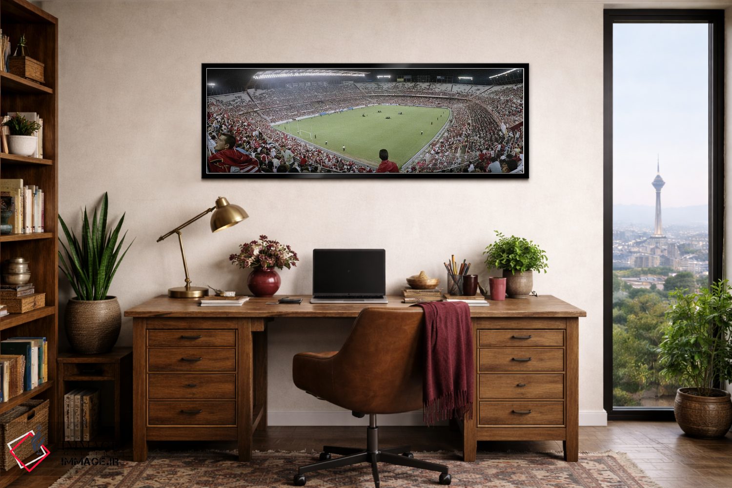 تابلو دکوراتیو Sevilla FC, Estadio Ramon Sanchez Pizjuan, Seville, Sev… اثر پانورامیک ایمجز - D3B