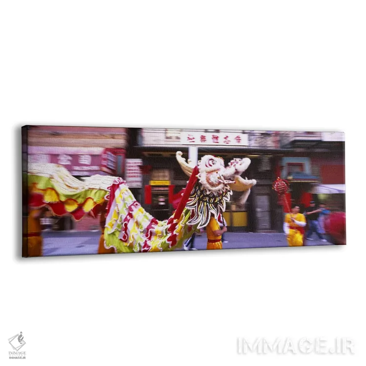 تابلو دکوراتیو Chinatown, San Francisco, California, USA,گروهی از افرا… اثر پانورامیک ایمجز - نمای پرسپکتیو محصول