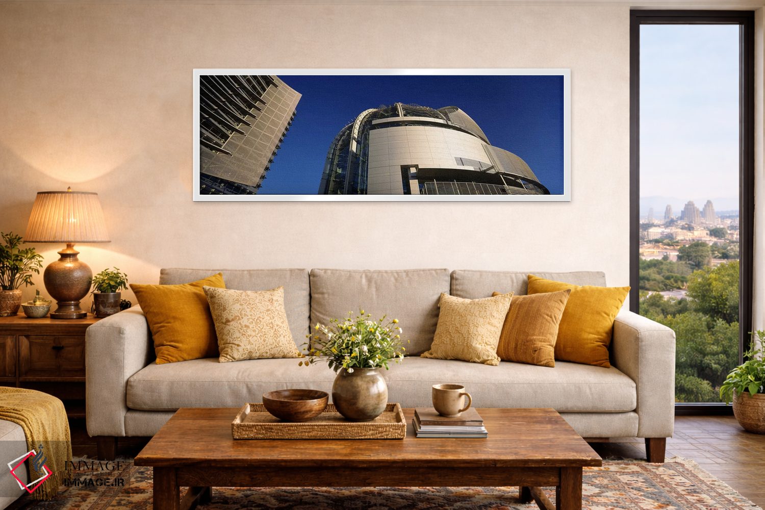 تابلو دکوراتیو Downtown San Jose, San Jose, Silicon Valley, Santa Clar… اثر پانورامیک ایمجز - D4W