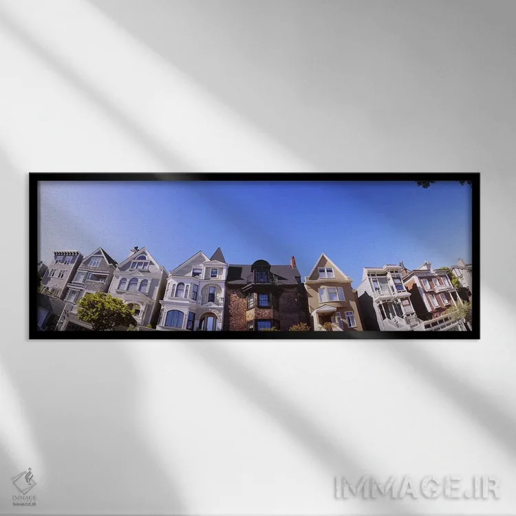تابلو دکوراتیو Presidio Heights, San Francisco, California, USA #2,نما… اثر پانورامیک ایمجز - نمای قابدار مشکی