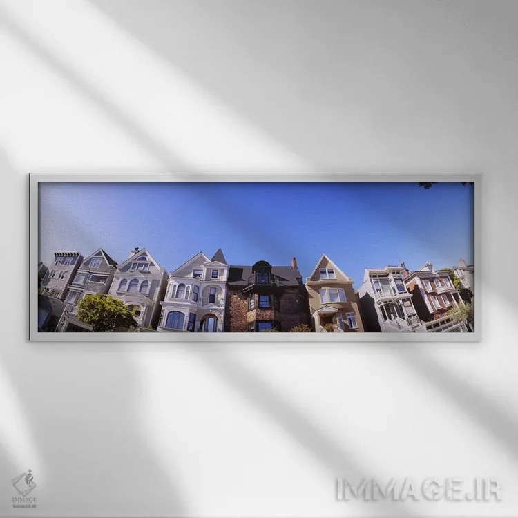 تابلو دکوراتیو Presidio Heights, San Francisco, California, USA #2,نما… اثر پانورامیک ایمجز - نمای قابدار سفید