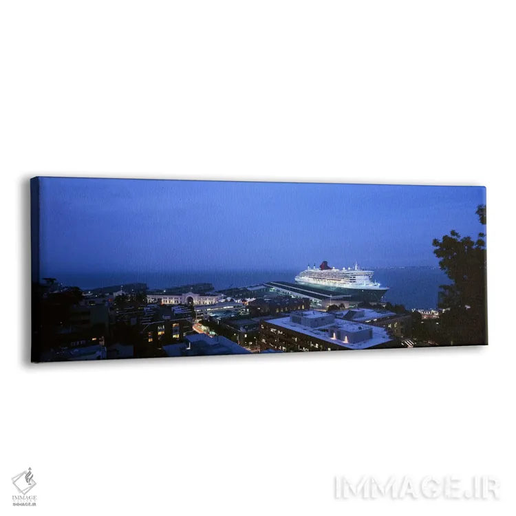 تابلو دکوراتیو RMS Queen Mary 2, San Francisco, California, USA,نمای ب… اثر پانورامیک ایمجز - نمای پرسپکتیو محصول