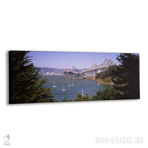 تابلو دکوراتیو Bay Bridge, Treasure Island, Oakland, San Francisco, Ca… اثر پانورامیک ایمجز - نمای پرسپکتیو محصول