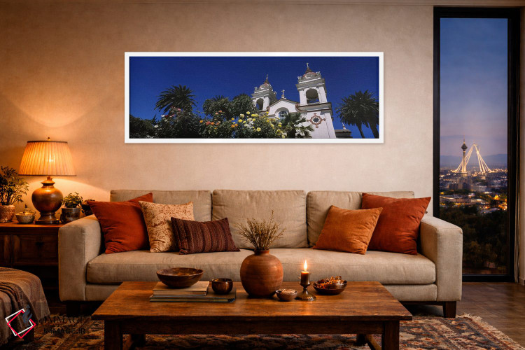 تابلو دکوراتیو Portuguese Cathedral, San Jose, Silicon Valley, Santa C… اثر پانورامیک ایمجز - D4W