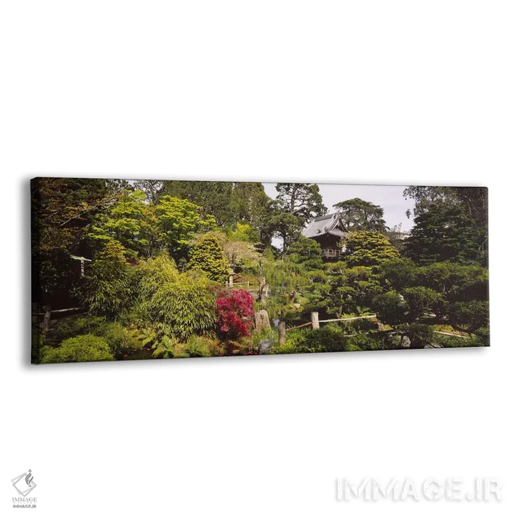 تابلو دکوراتیو Japanese Tea Garden, Golden Gate Park, San Francisco, C… اثر پانورامیک ایمجز - نمای پرسپکتیو محصول