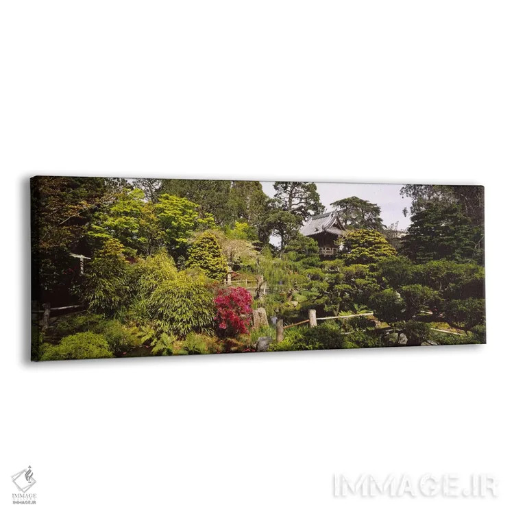 تابلو دکوراتیو Japanese Tea Garden, Golden Gate Park, San Francisco, C… اثر پانورامیک ایمجز - نمای پرسپکتیو محصول