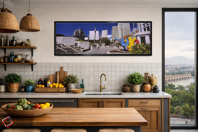 تابلو دکوراتیو Moscone Center, South of Market, San Francisco, Califor… اثر پانورامیک ایمجز - D3B
