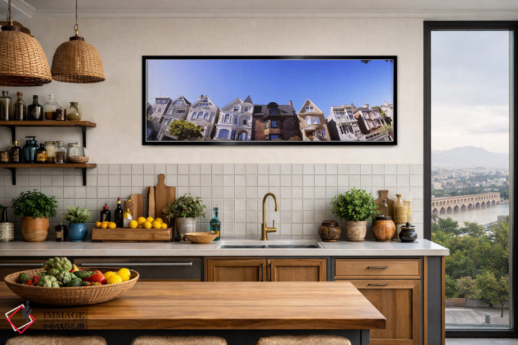 تابلو دکوراتیو Presidio Heights, San Francisco, California, USA #2,نما… اثر پانورامیک ایمجز - D3B