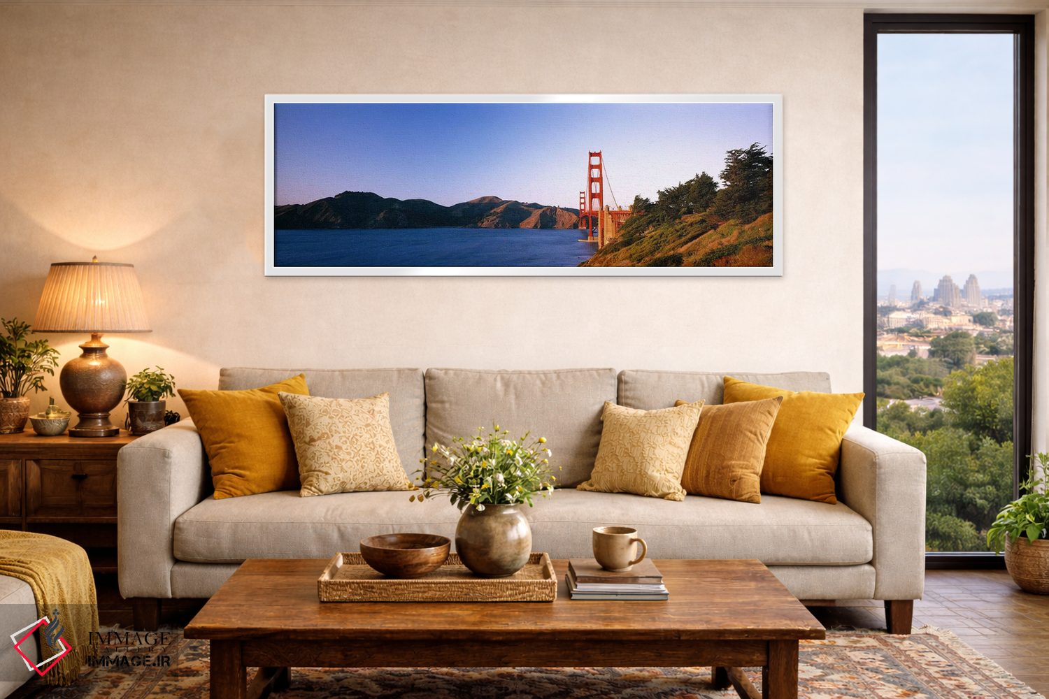 تابلو دکوراتیو Golden Gate Bridge, San Francisco, California, USA #3,پ… اثر پانورامیک ایمجز - D5W