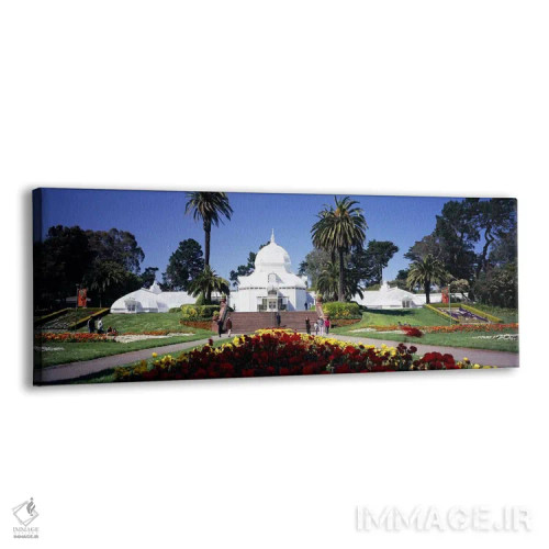 تابلو دکوراتیو Conservatory of Flowers, Golden Gate Park, San Francisc… اثر پانورامیک ایمجز - نمای پرسپکتیو محصول