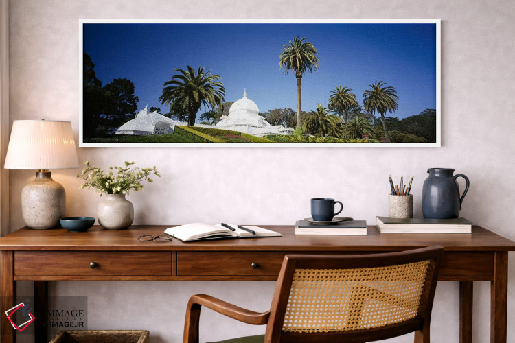 تابلو دکوراتیو Conservatory of Flowers, Golden Gate Park, San Francisc… اثر پانورامیک ایمجز - D1W
