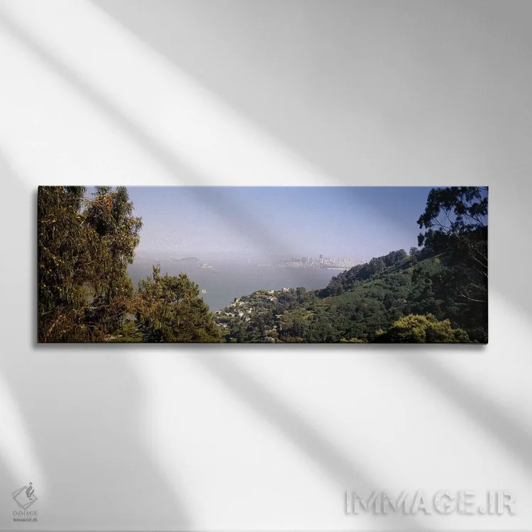تابلو دکوراتیو Sausalito, San Francisco Bay, Marin County, California… اثر پانورامیک ایمجز - نمای روبهرو روی دیوار