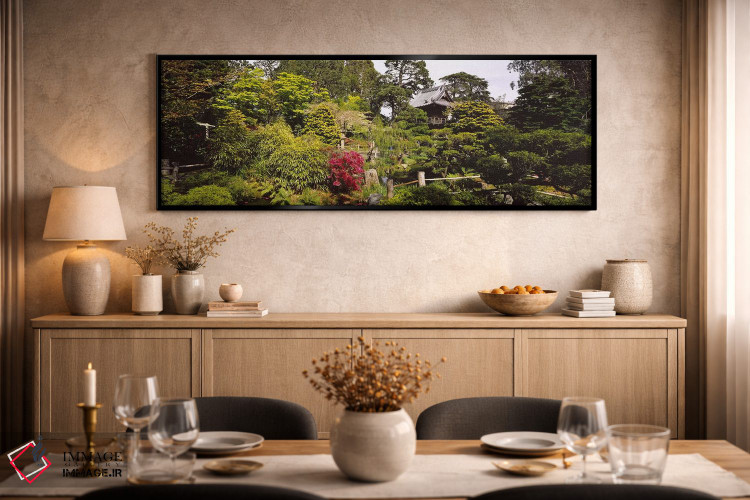 تابلو دکوراتیو Japanese Tea Garden, Golden Gate Park, San Francisco, C… اثر پانورامیک ایمجز - D2B