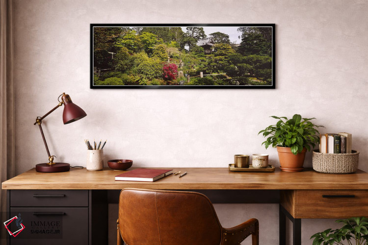 تابلو دکوراتیو Japanese Tea Garden, Golden Gate Park, San Francisco, C… اثر پانورامیک ایمجز - D3B